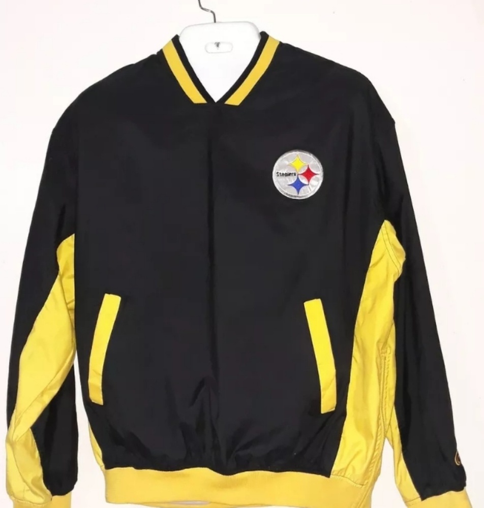 Mens Pittsburgh  steeler pullover jacket - Picture 5 of 7